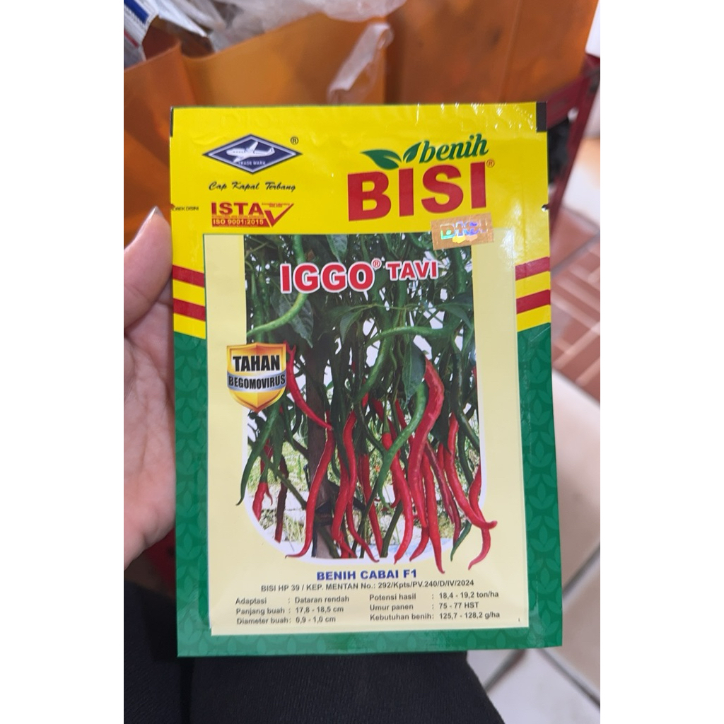 cabe keriting iggo tavi f1 10g