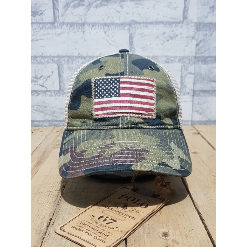 POLO RALPH LAUREN CAMO TRUCKER