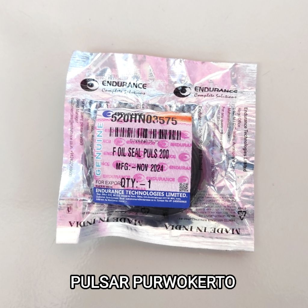 SEAL SHOCK SHOCHBREAKER DEPAN KAWASAKI BAJAJ PULSAR 200NS BAJAJ PULSAR 180 UG4 220