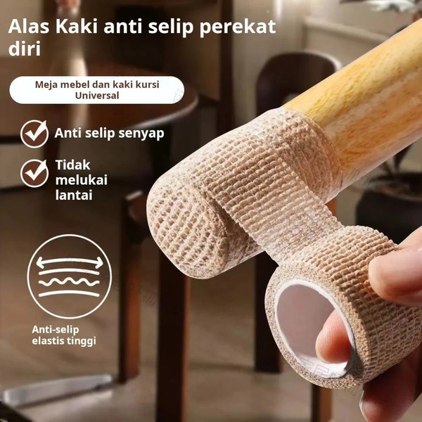 WINS Plester Kain Perekat Pelindung Kaki Meja Kursi Anti Slip Serbaguna