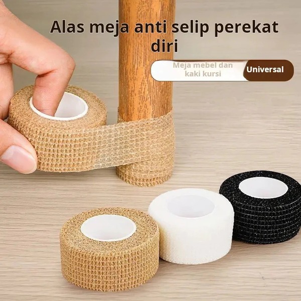{NO.1} Plester Kain Perekat Pelindung Kaki Meja Kursi Anti Slip Serbaguna