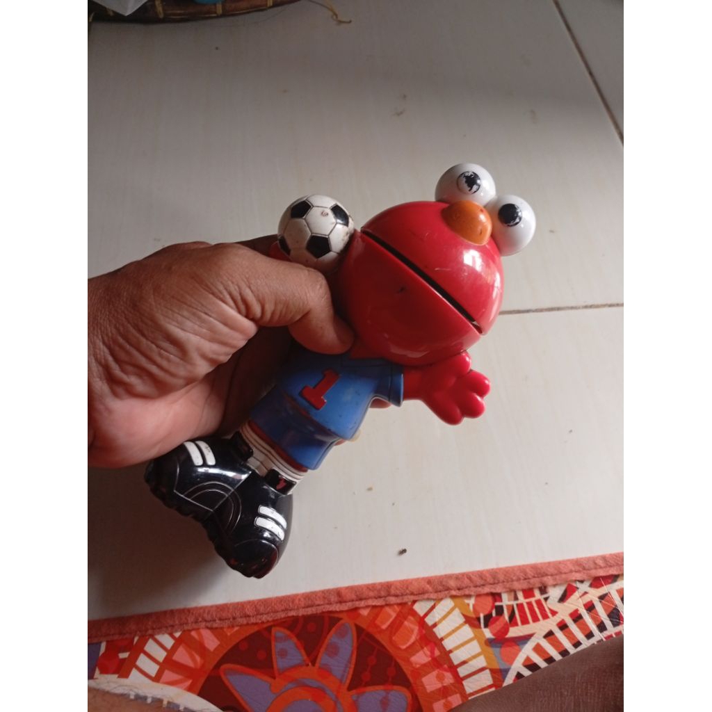 figure Elmo futbolista original Mattel