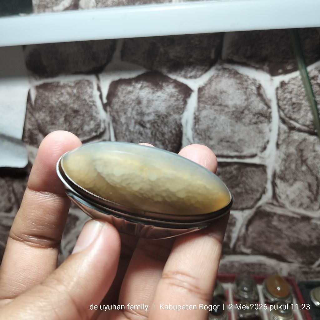 batu akik pandan semu babon