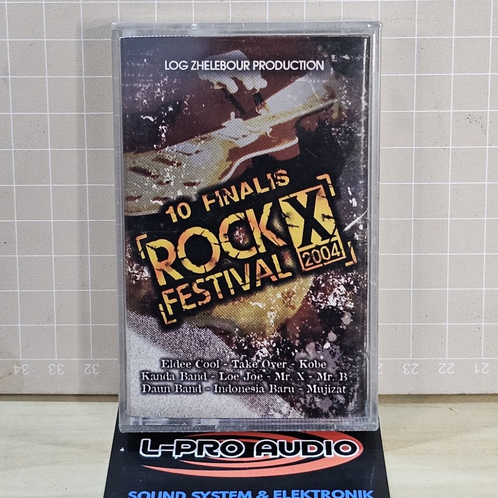 Kaset pita Festival Rock 10 finalis 2004