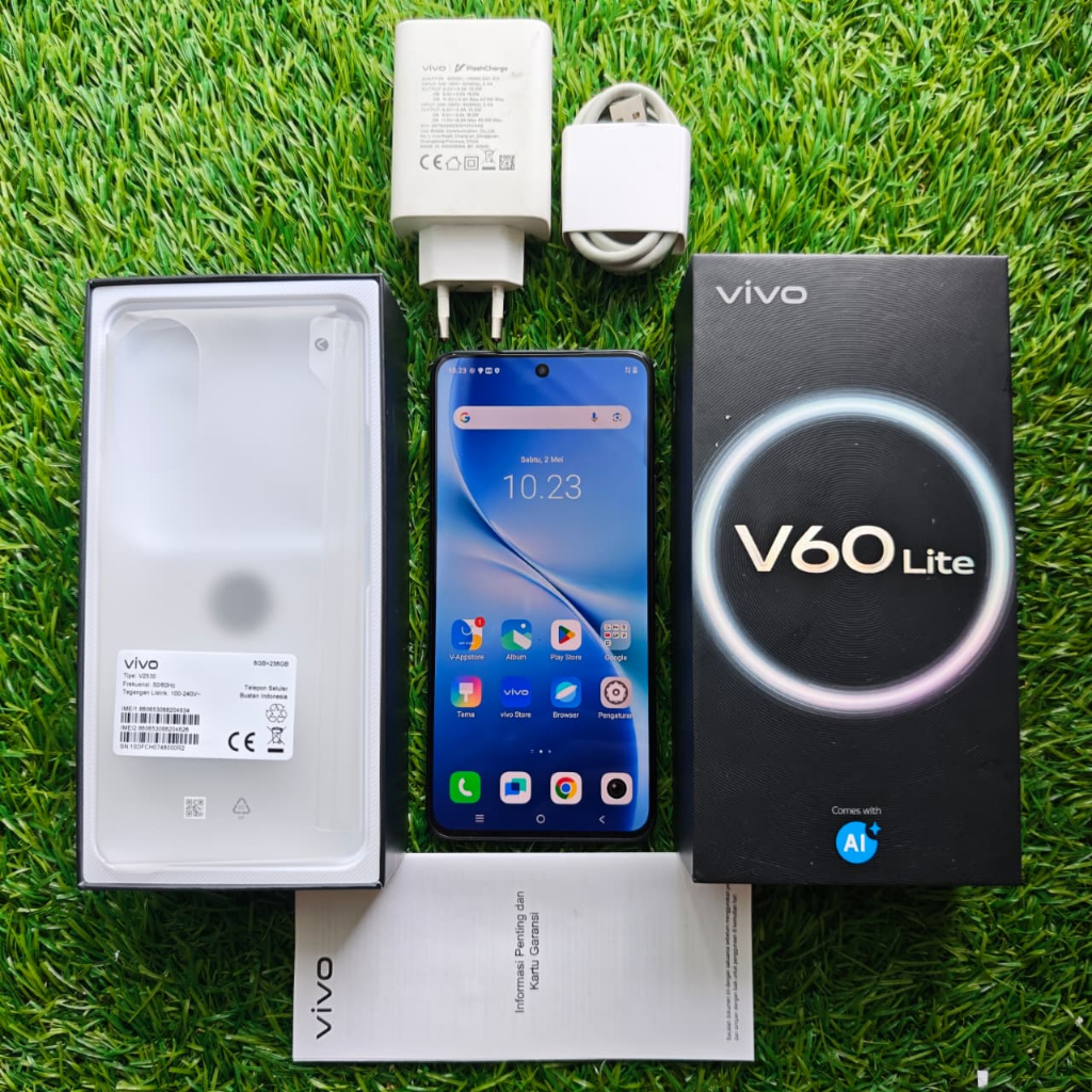 VIVO V60 LITE 4G SECOND 8/256GB HP SECOND HP SEKEN HP BEKAS HP MURAH