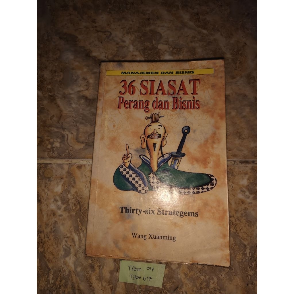Buku Manajemen dan bisnis 36 siasat perang dan bisnis