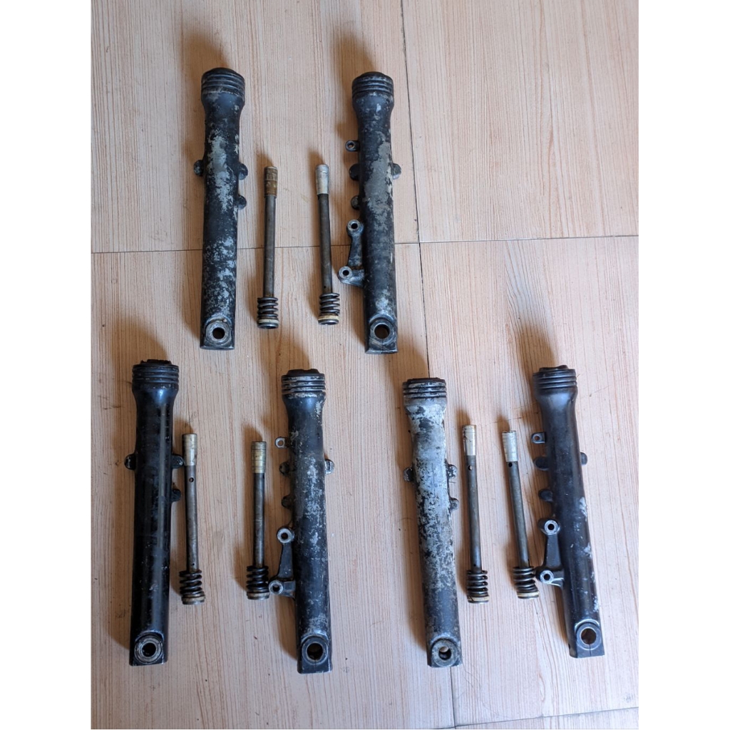 Bottom skok depan ninja RR original cepotan set sulingan