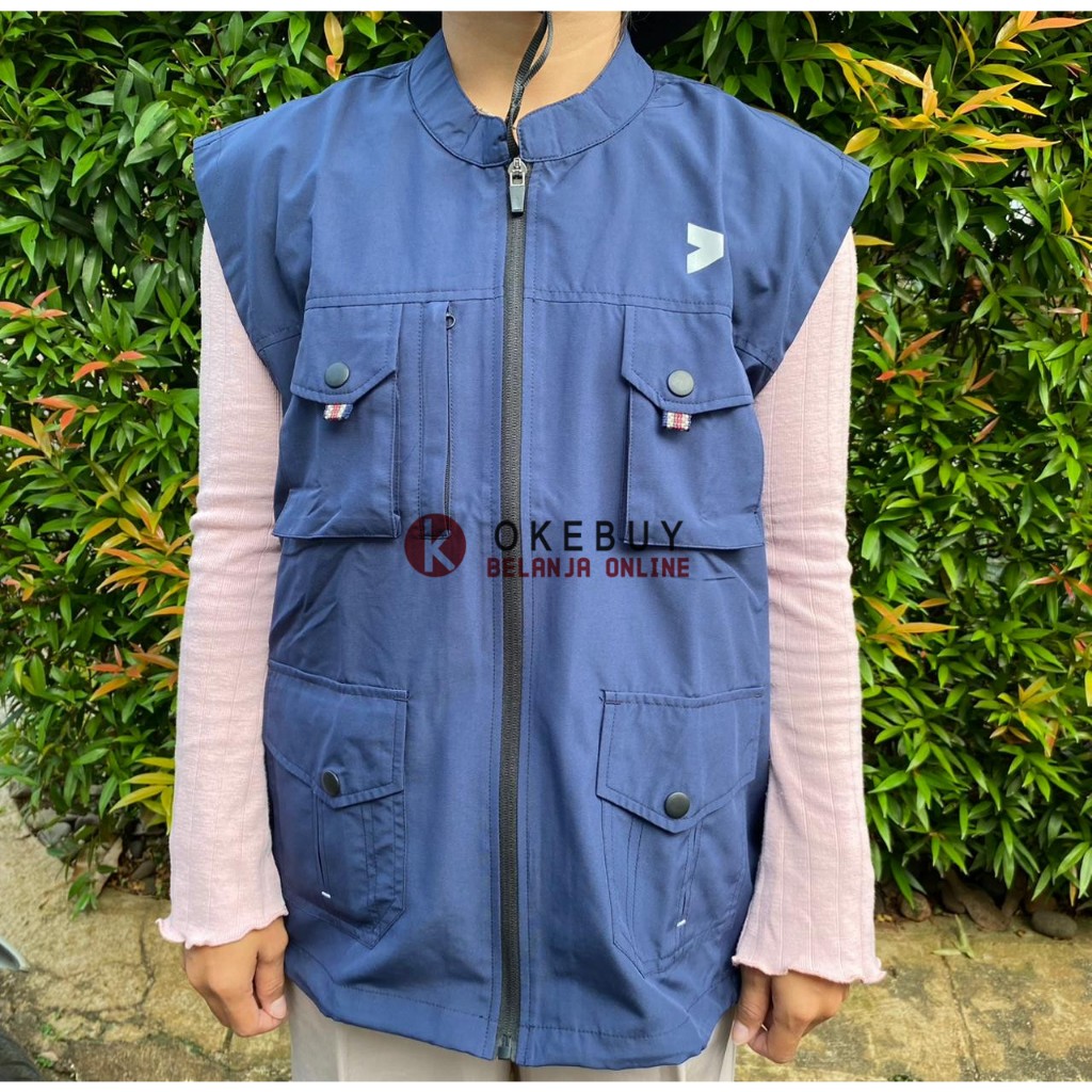 Rompi Pria Kalibre Vest Navy 970429 rompi motor