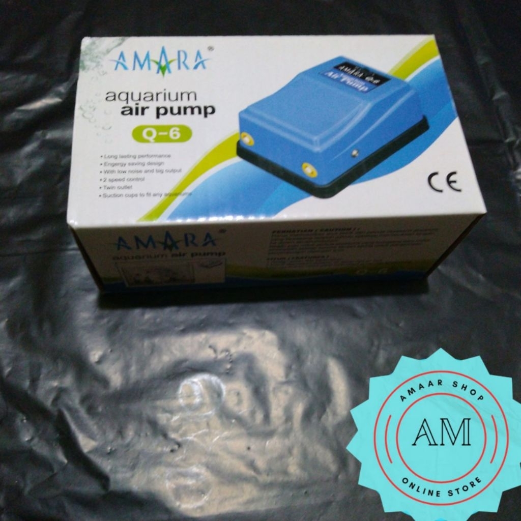 AMARA Q6 / MESIN AERATOR AMARA Q6 / MESIN OKSIGEN AMARA Q6 / MESIN GELEMBUNG AMARA Q6