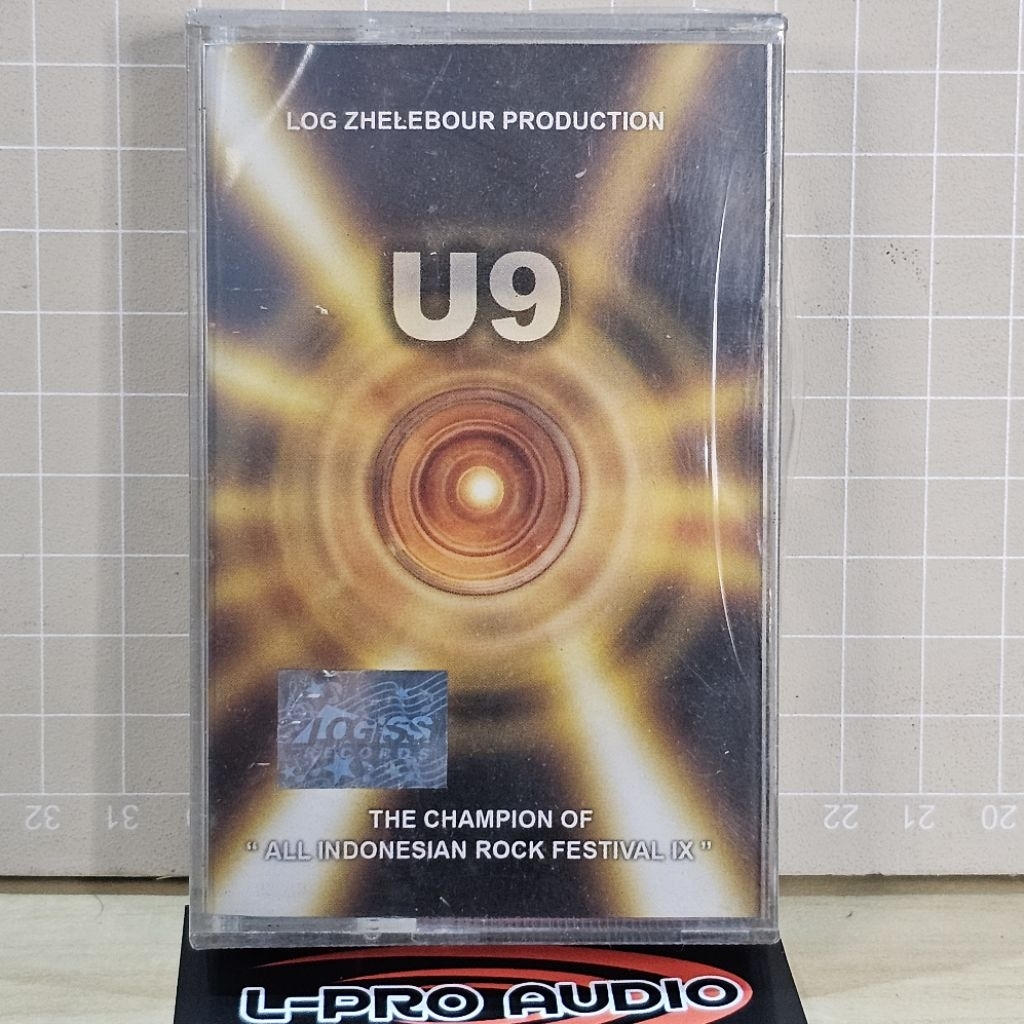 Kaset Pita U9 The Champion Of All Indonesian Rock Festival IX 9 Original New Sealed tersegel
