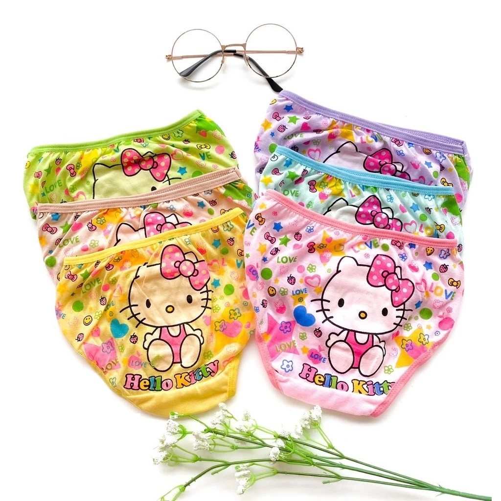 CD Celana Dalam Anak Bayi Perempuan Cewek Hello Kitty Katun