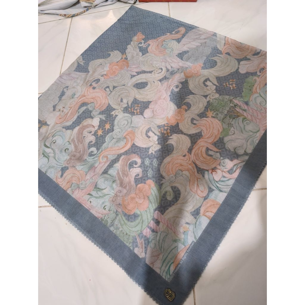preloved LITTLE PONY by BUTTONSCARVES buttonscarve buttonscraf button scarve scarves bs