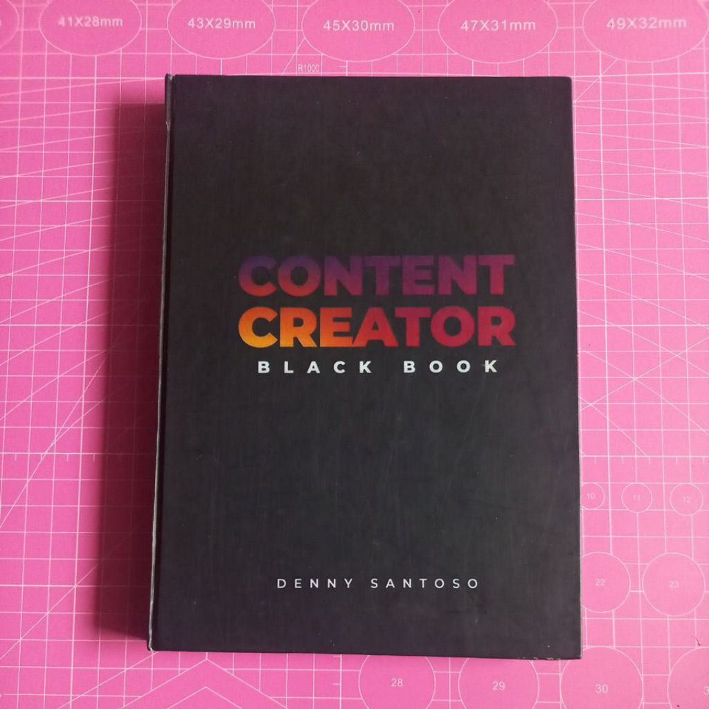 CONTENT CREATOR BLACK BOOK