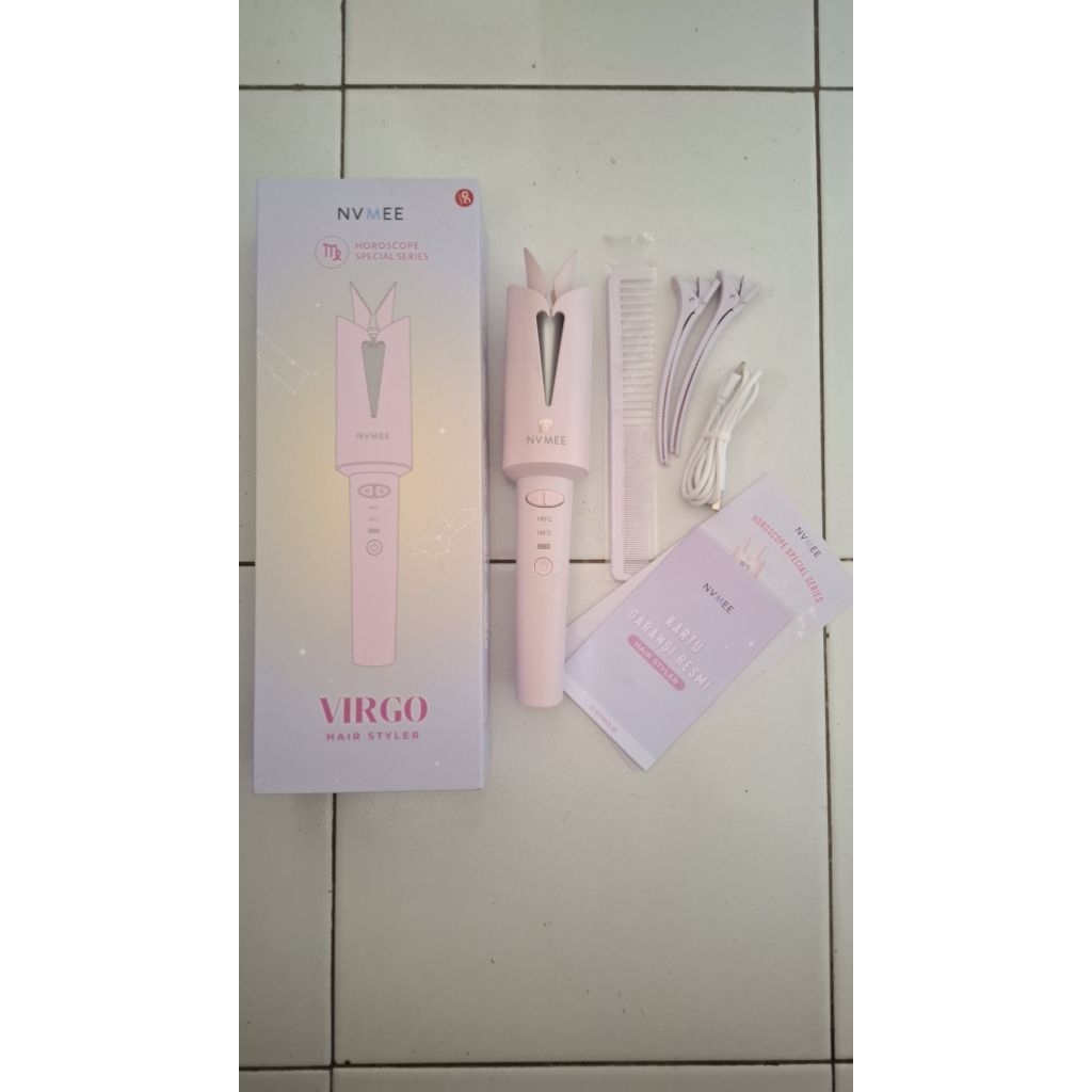Nvmee Catokan curly rambut Virgo wireless (Preloved)