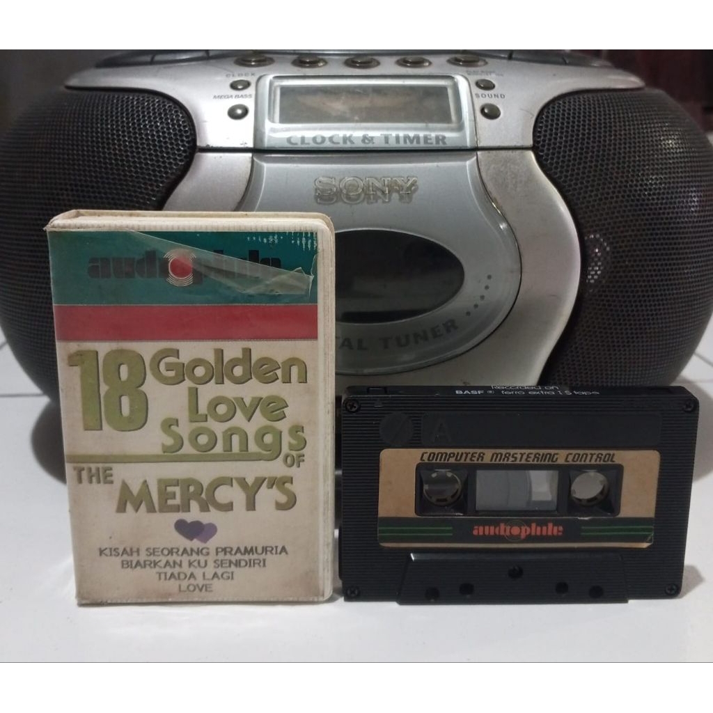 Kaset Pita The Mercys - 18 Golden Love Songs