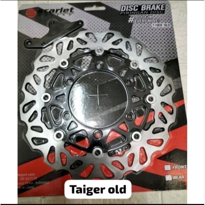 Disc Braker Tiger - Piringan Cakram Tiger CBR Mega Pro 300mm Variasi Gerigi Kembang Bulat