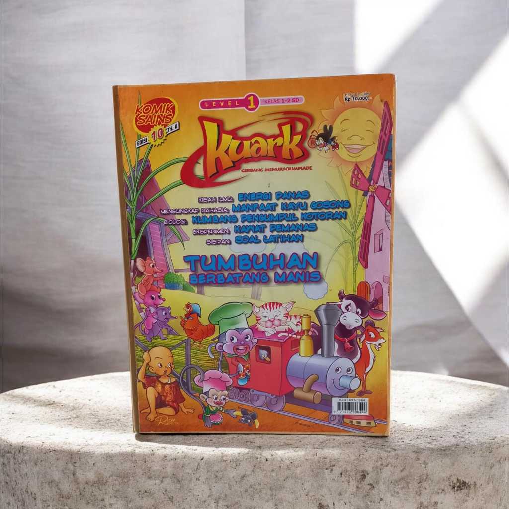Bundel Kuark Komik Sains 12 Buku Level 1| Buku Komik Sains Anak | Bacaan Edukasi Anak SD
