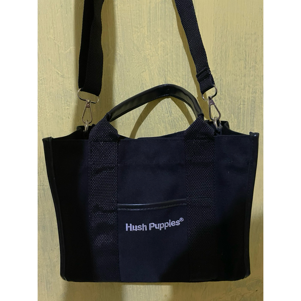 Hush puppies sling bag canvas