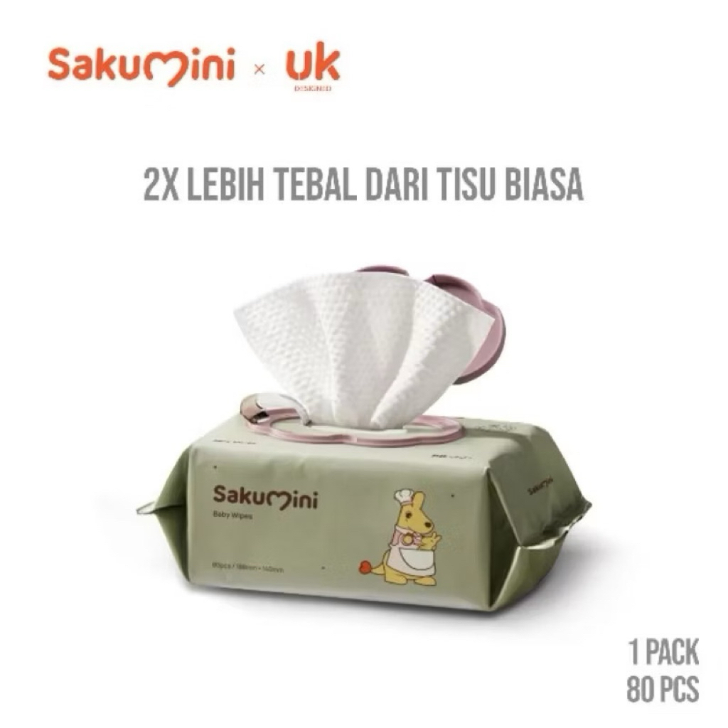 SAKUMINI - TISU BASAH - TISU BASAH BAYI NON ALKOHOL