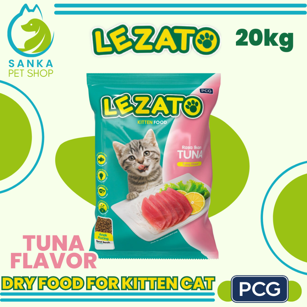 Lezato Kitten 20kg Lezato Makanan Anakan Kucing 20kg