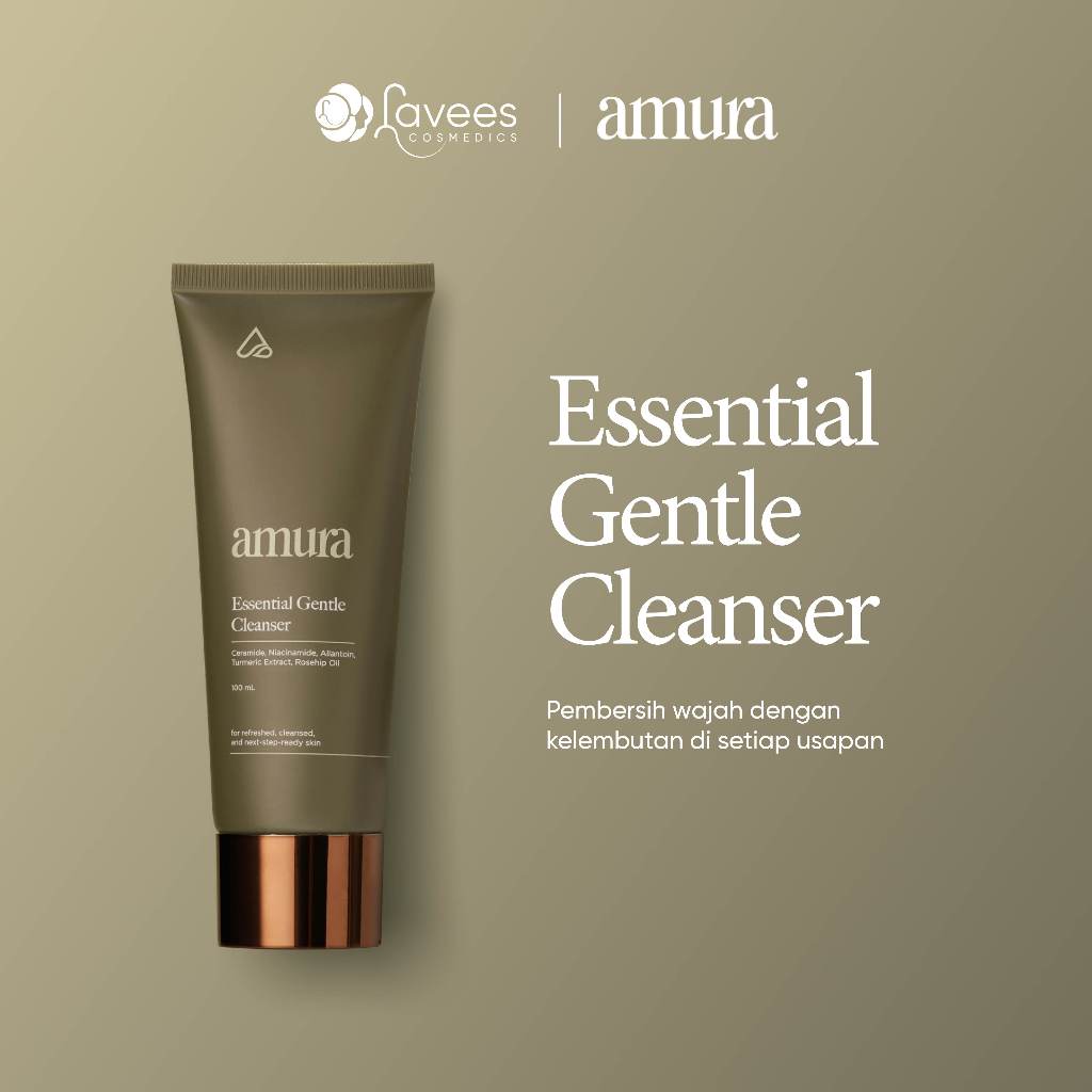 Amura Essential Gentle Cleanser 100ml - by Lavees Official
