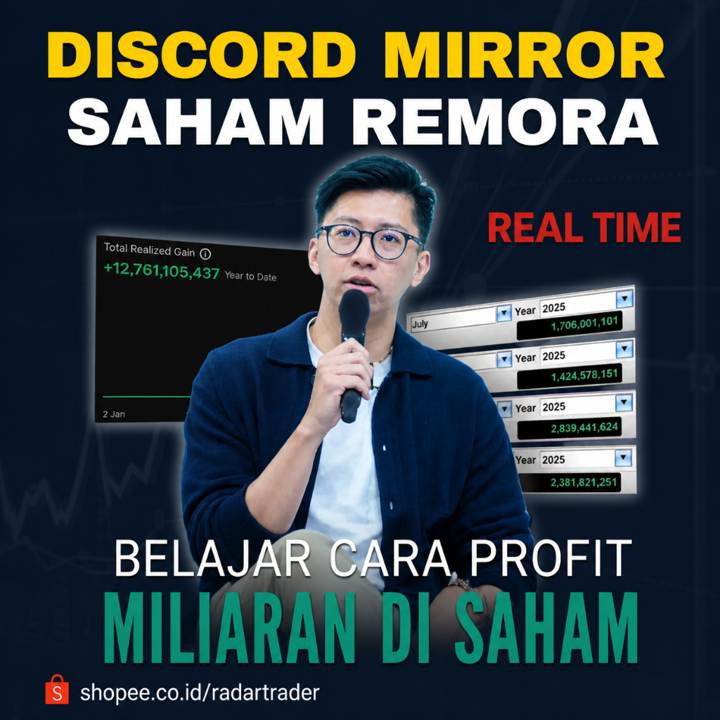 Discord Mirror Kelas Saham Remora Trader by Hengky Adinata