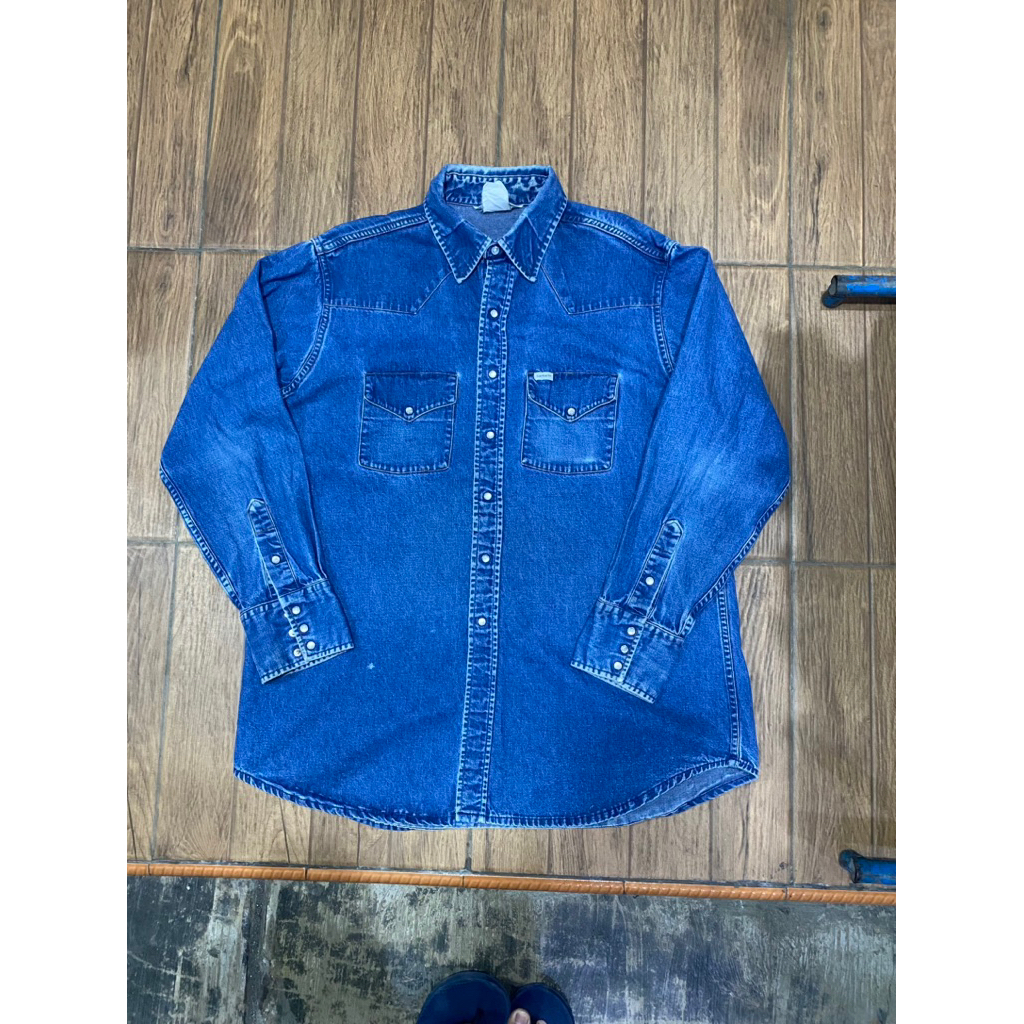 Vintage Carhartt Western Denim Shirt