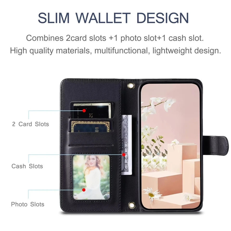 Flip Cover Leather Wallet Kulit Infinix Note EDGE
