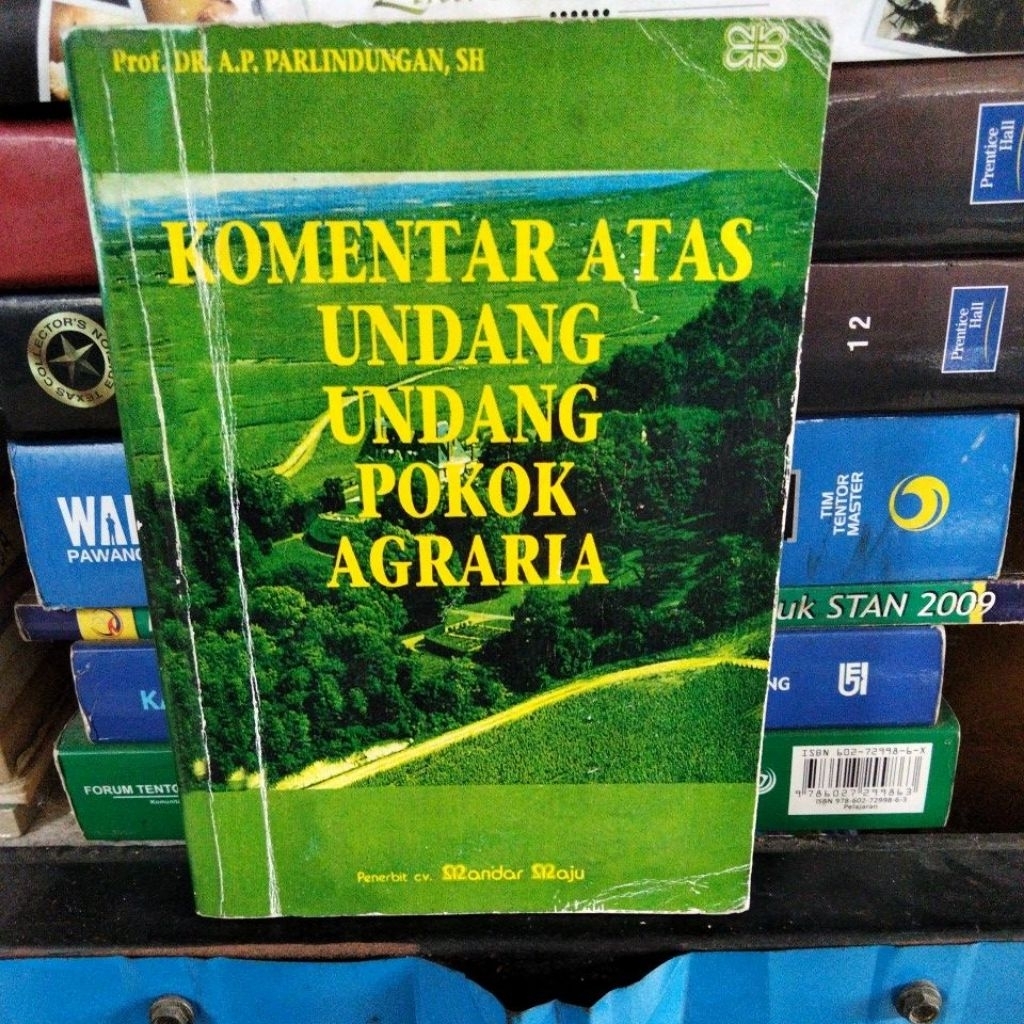 BUKU BEKAS KOMENTAR ATAS UNDANG UNDANG POKOK AGRARIA