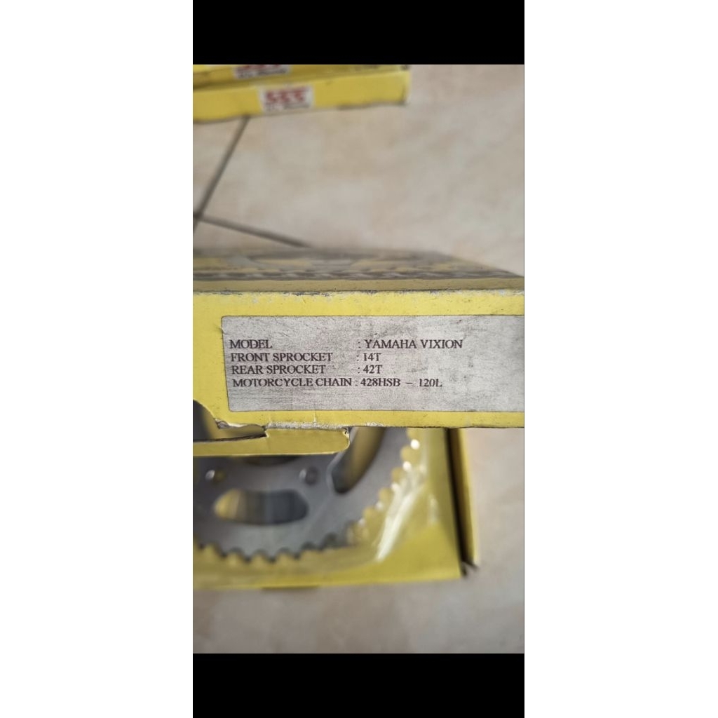 Gear set SSS vixion