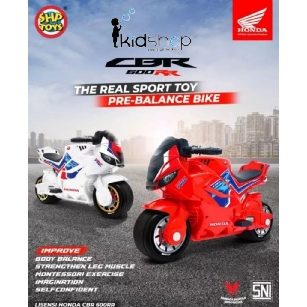 [KID] Mainan Anak Motor Dorong Anak Roda Dua BMX Bike Racing Murah Model Baru NEW