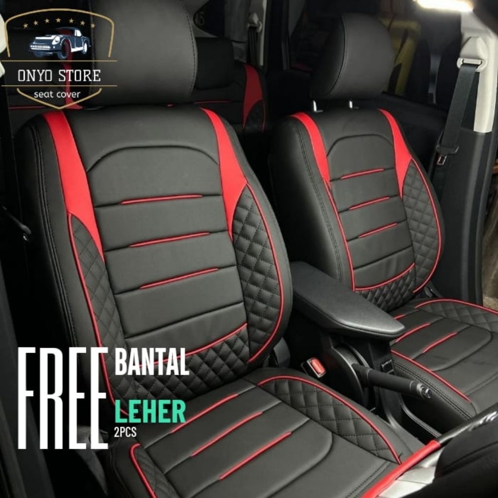 Sarung Jok Mobil Toyota Rush 2019-2026 Full Set Tiga Baris