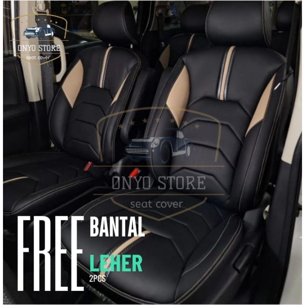 Sarung Jok Mobil Toyota Innova Reborn V dan G 2018-2026 Full Set 3 Baris Jok