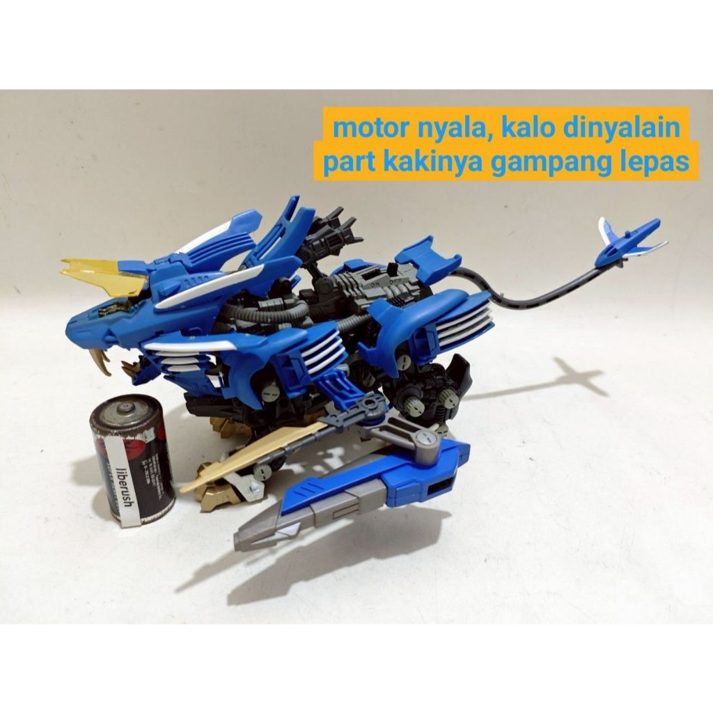 vintage tomy zoids motorized bladeliger blade liger zero AB kit armor iron bible model kit mokit
