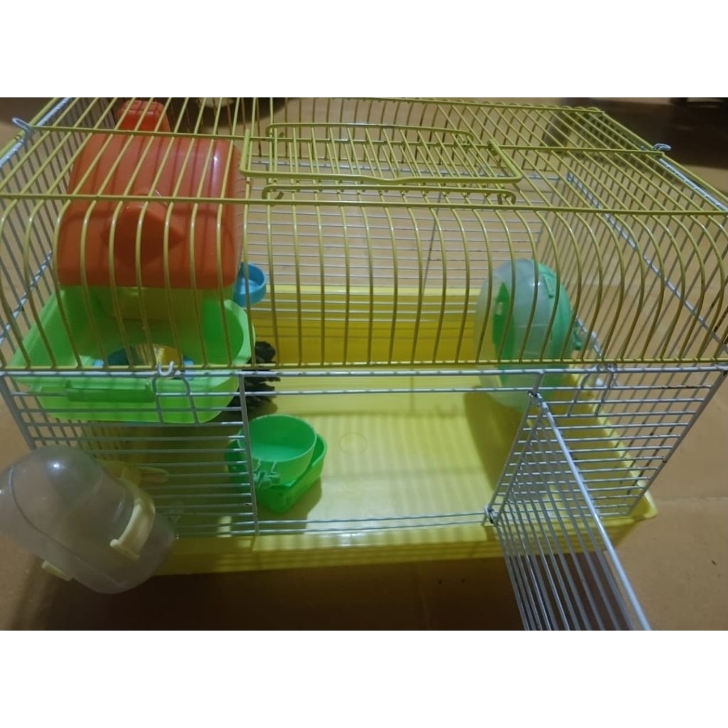 preloved kandang hamster imut kiyut aw aw