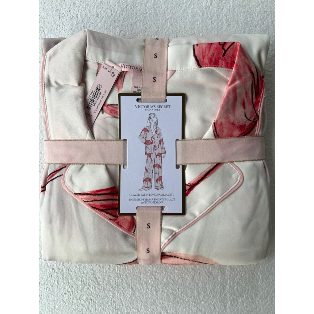 Victoria’s Secret Glazed Satin Long Pajamas