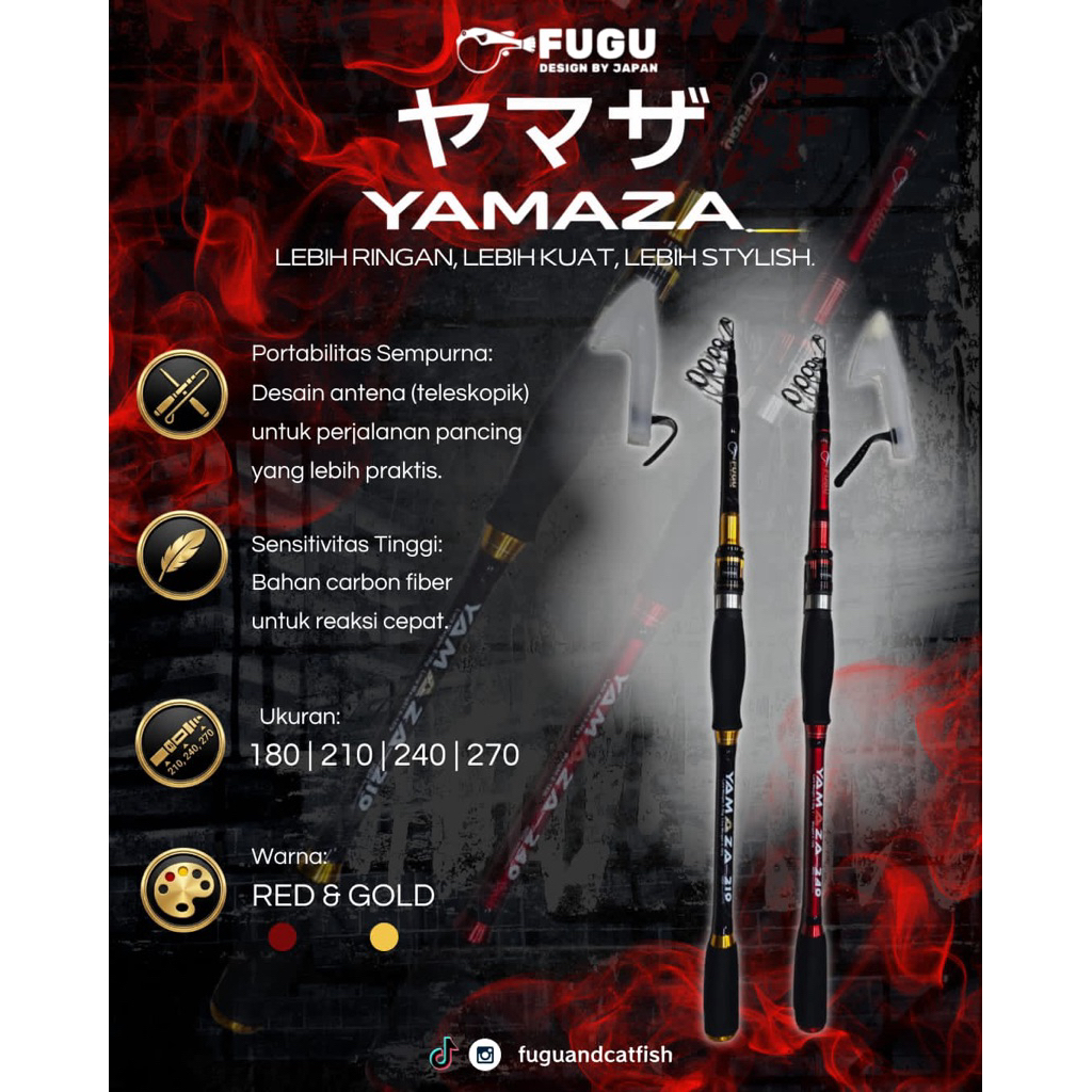 JORAN ANTENA FUGU YAMAZA 180-210