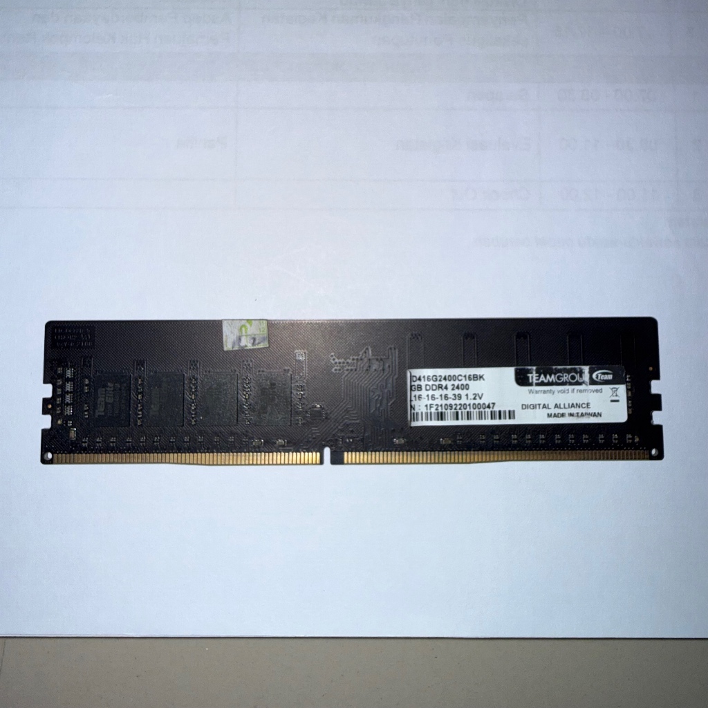 RAM TEAM DDR4 16GB 2400mhz - RAM DDR4 16gb 2400mhz - RAM TEAM 16GB 2400MHZ - RAM DDR4 1x16gb 2400mhz