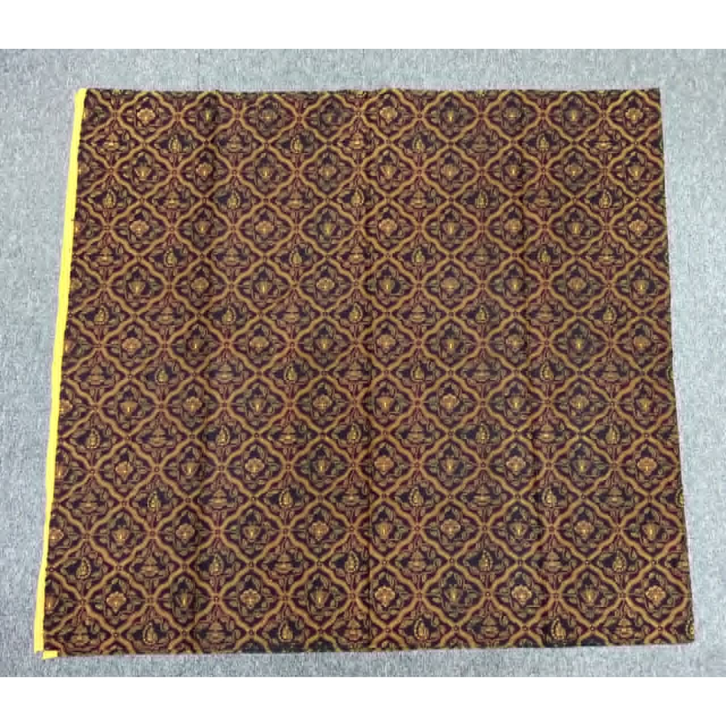 Kain Batik Solo Katun Cabut Premium Jarik Lawasan Sogan Klasik 2,4x1,1 Print Mtr Motif Sidomukti/Sid