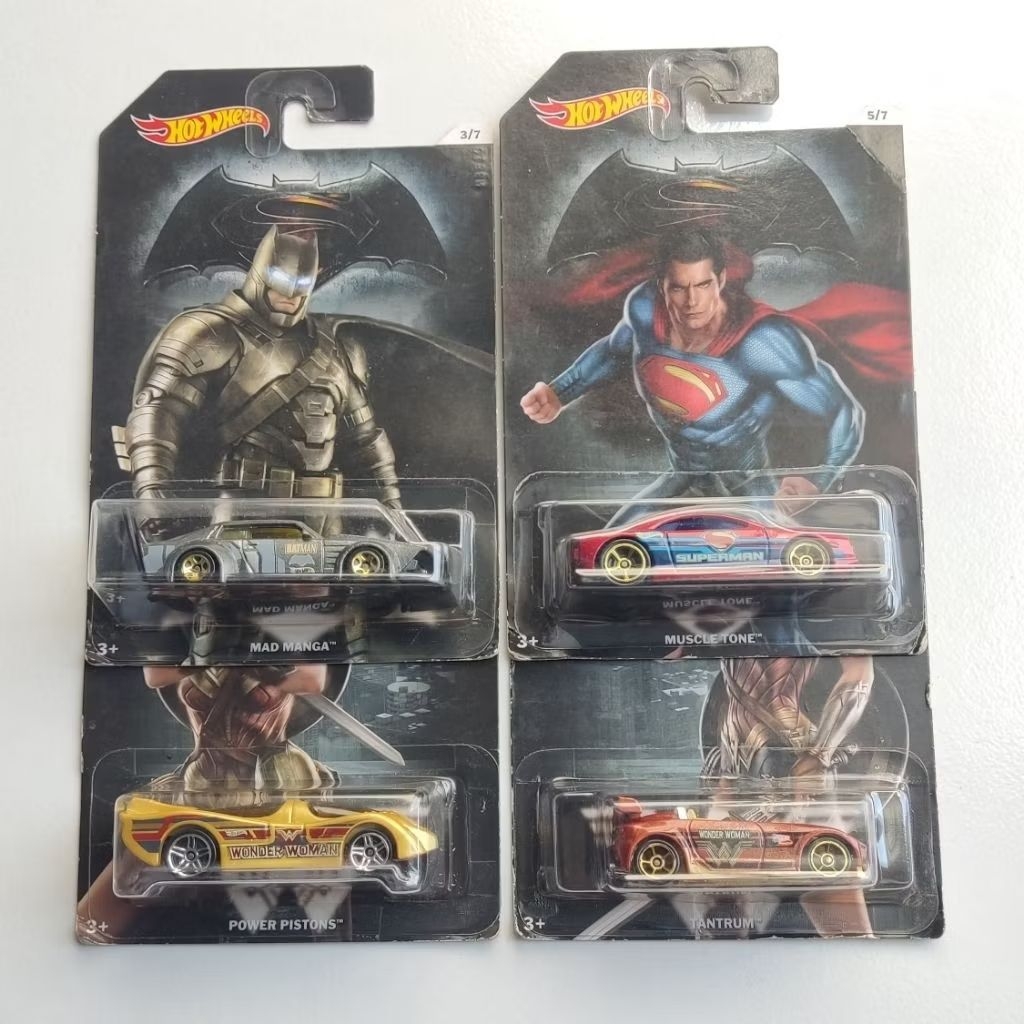 Hot Wheels Batman VS Superman Series 2016 - HW SERIES