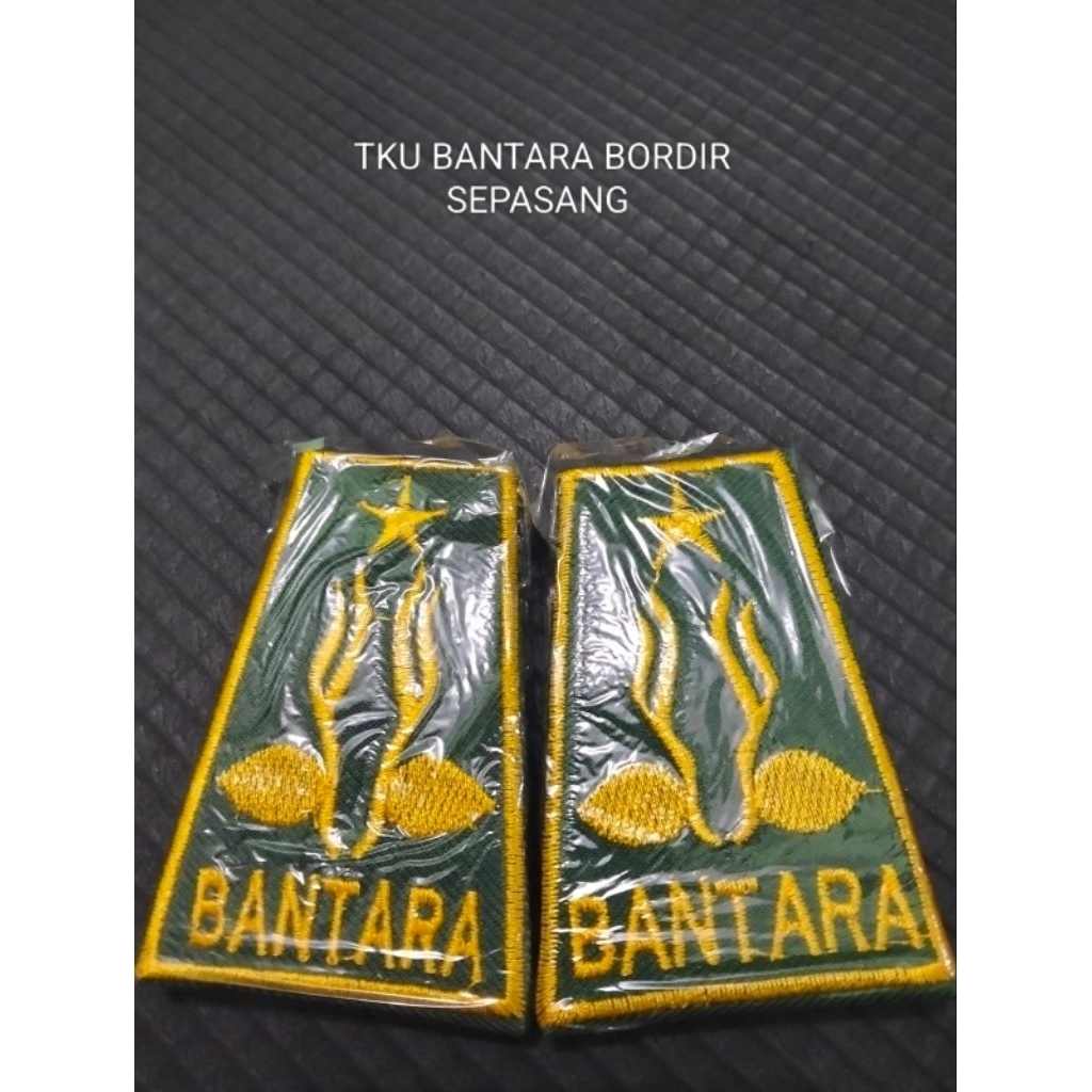 Tku Bantara pramuka bordir Lis kuning TKU Bantara bordir Bantara Lis bordir Bantara pramuka