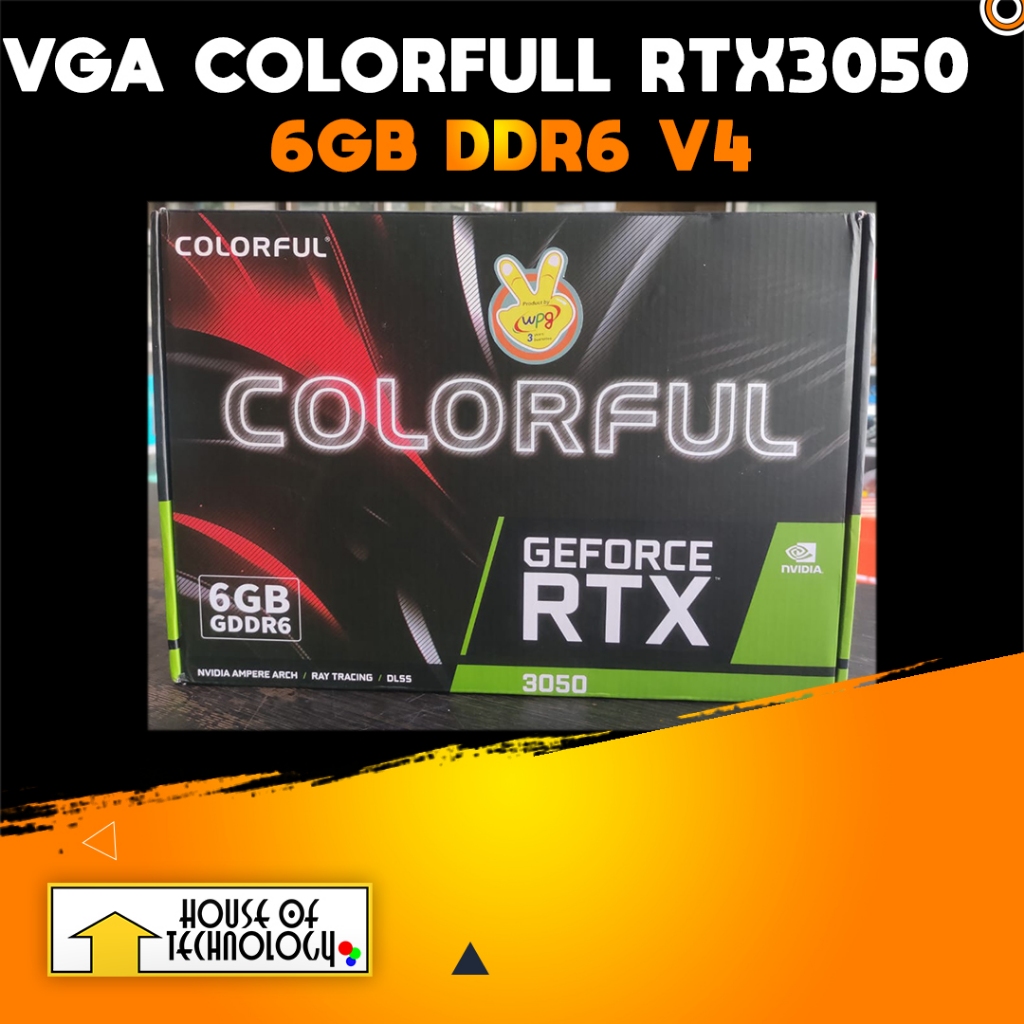 COLORFUL VGA Nvidia RTX 3050 Baru Garansi Resmi