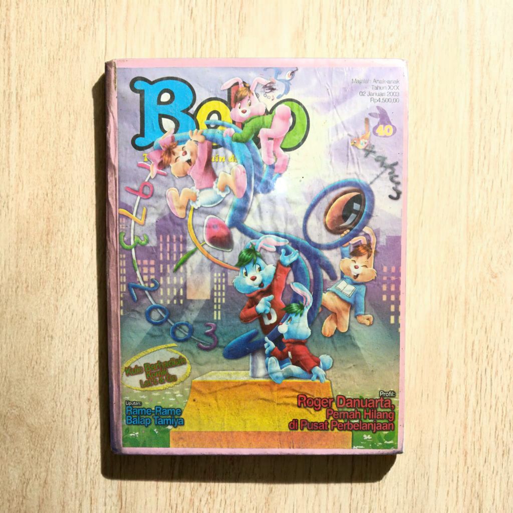 Majalah Bobo Bundle Tahun 2003-2011-2012 Hard Cover