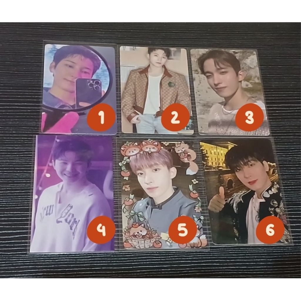 [CEK DESK] aab wonwoo heaven woozi ruby dk dokyeom digicode follow seoul always yours ums shohikigen