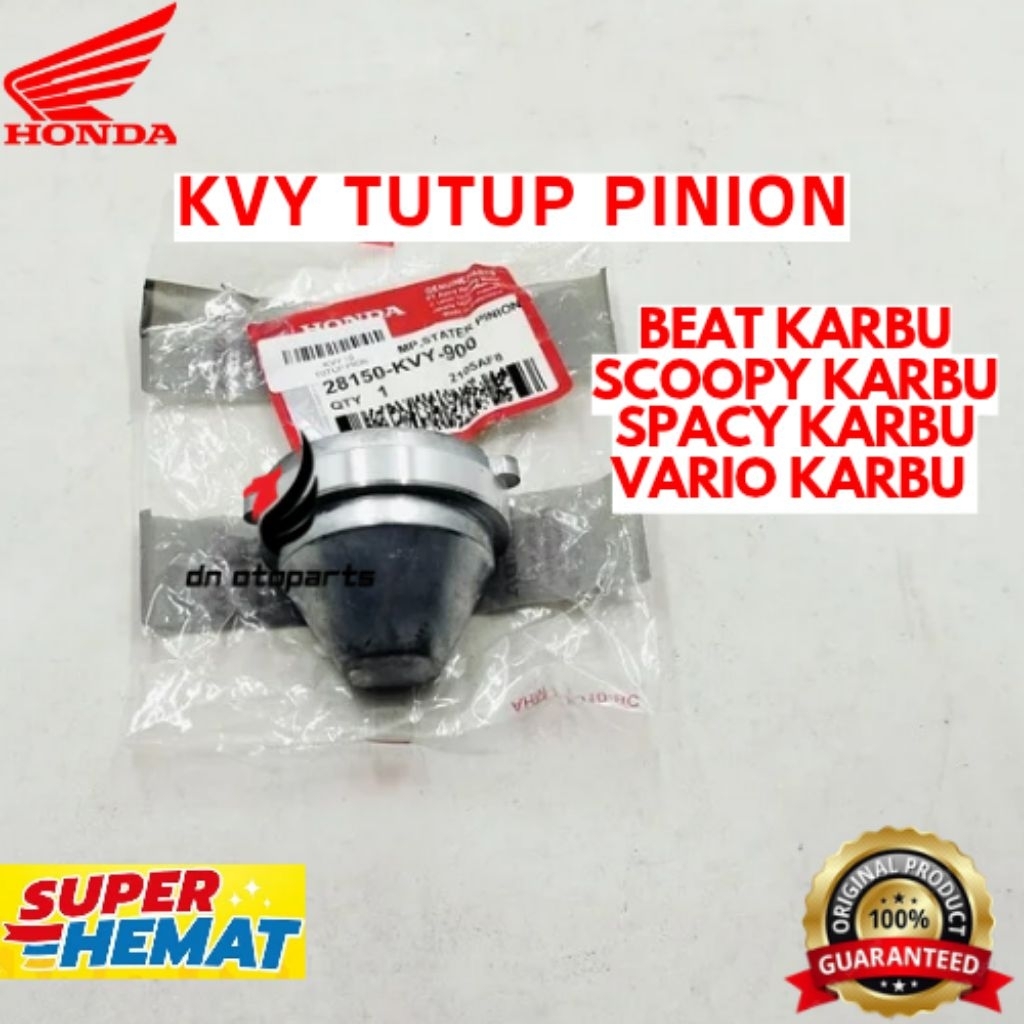 TUTUP PINION ORIGINAL HONDA KODE KVY, TUTUP PINION BEAT KARBU, TUTUP PINION SCOOPY KARBU, TUTUP PINI