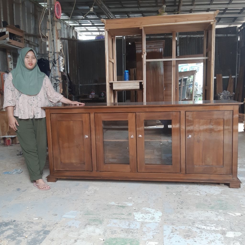 meja tv diswar pendek