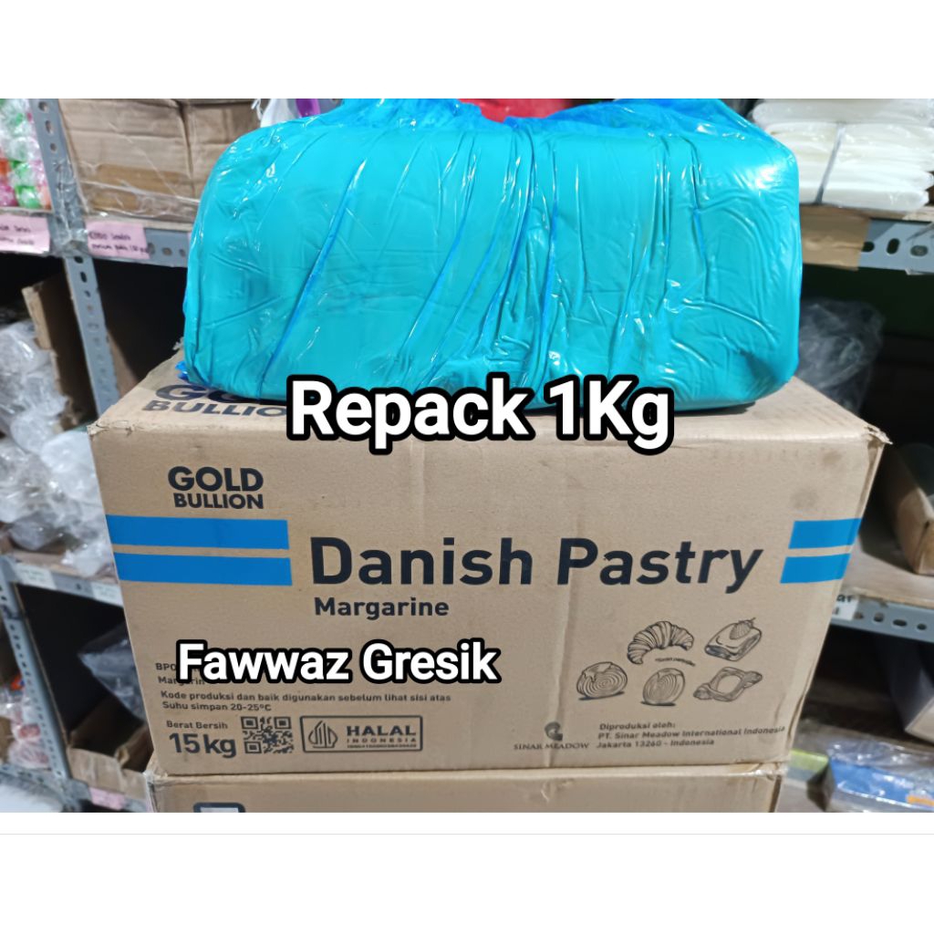 Gold Bullion Danish Pastry Margarine 1 Kg / Danish Pastry Margarine 1Kg Gold Bullion Croissant