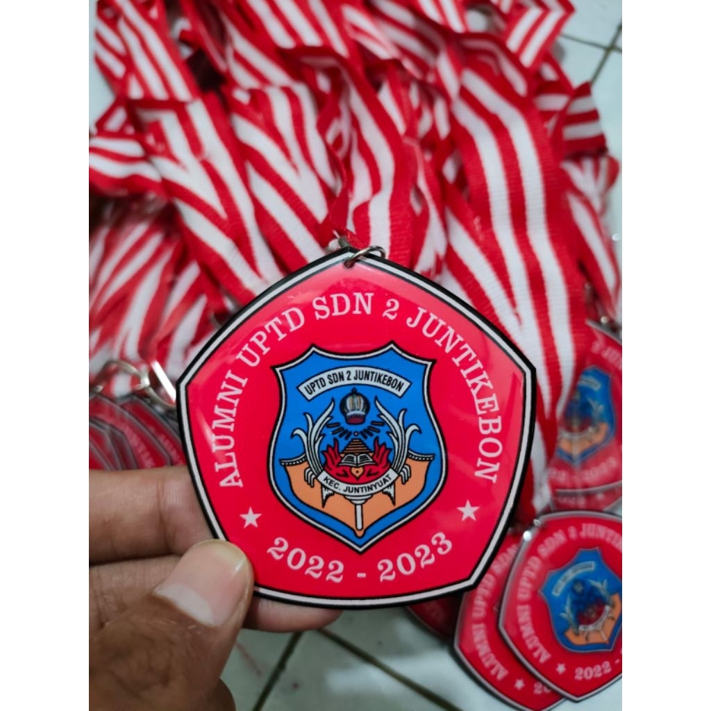 Mendali Kelulusan / Mendali wisuda lapis resin