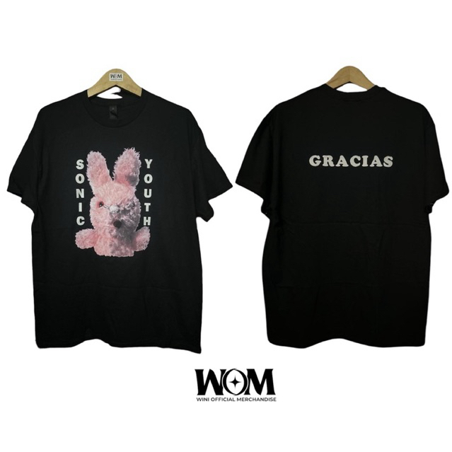 Kaos Sonic Youth - Gracias Black Vtg
