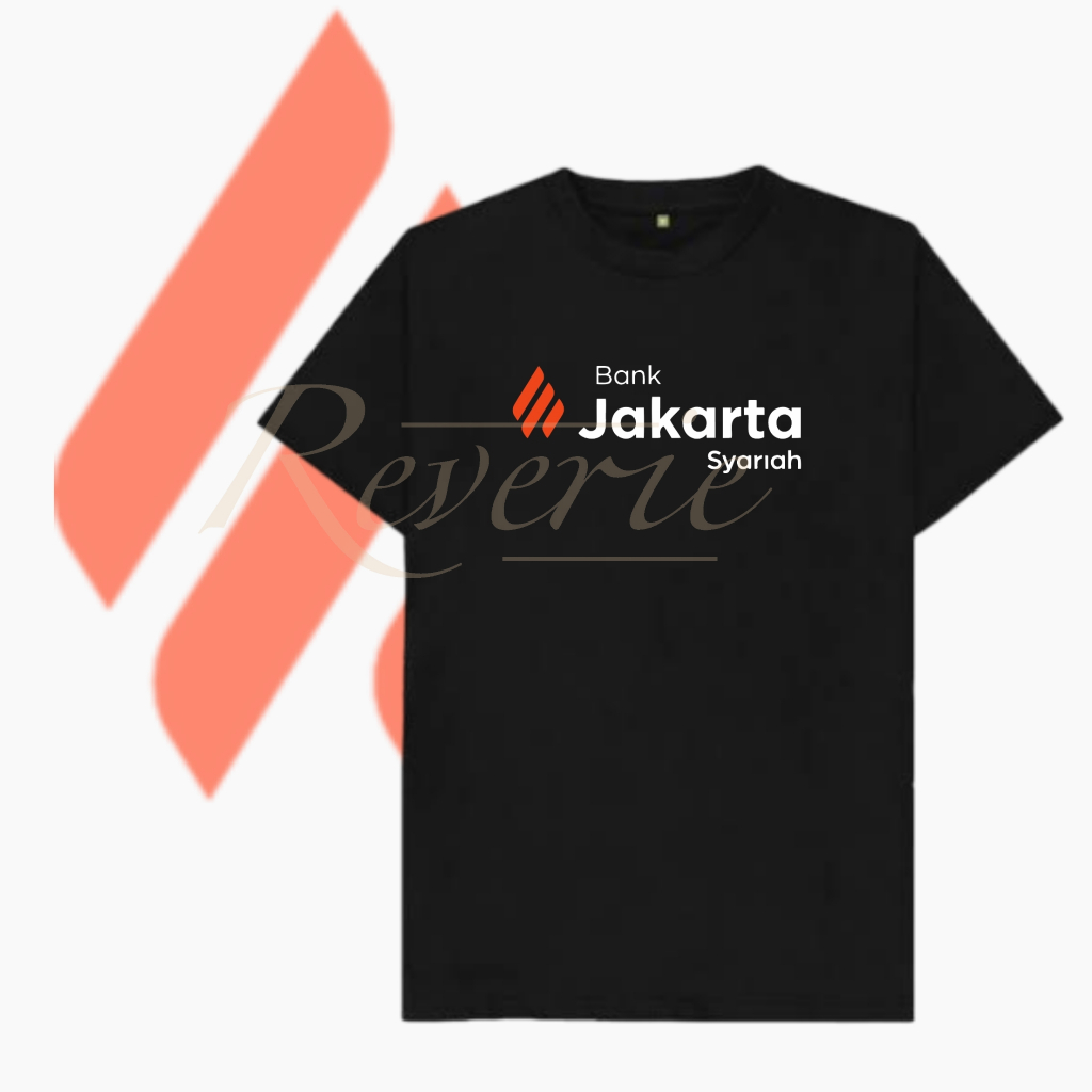 KAOS BAJU SERAGAM STAFF KARYAWAN BANK JAKARTA SYARIAH TSHIRT NEW LOGO BANK DKI KCU KCP KANTOR PUSAT 